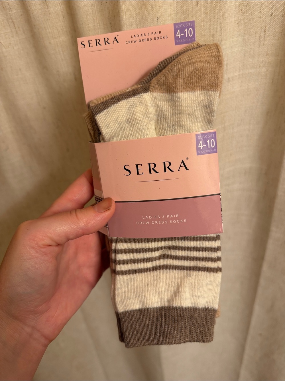 SERRA Women's Crew Socks - NEW